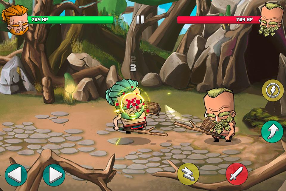اسکرین شات 6 بازی Tiny Gladiators - Fighting Tou