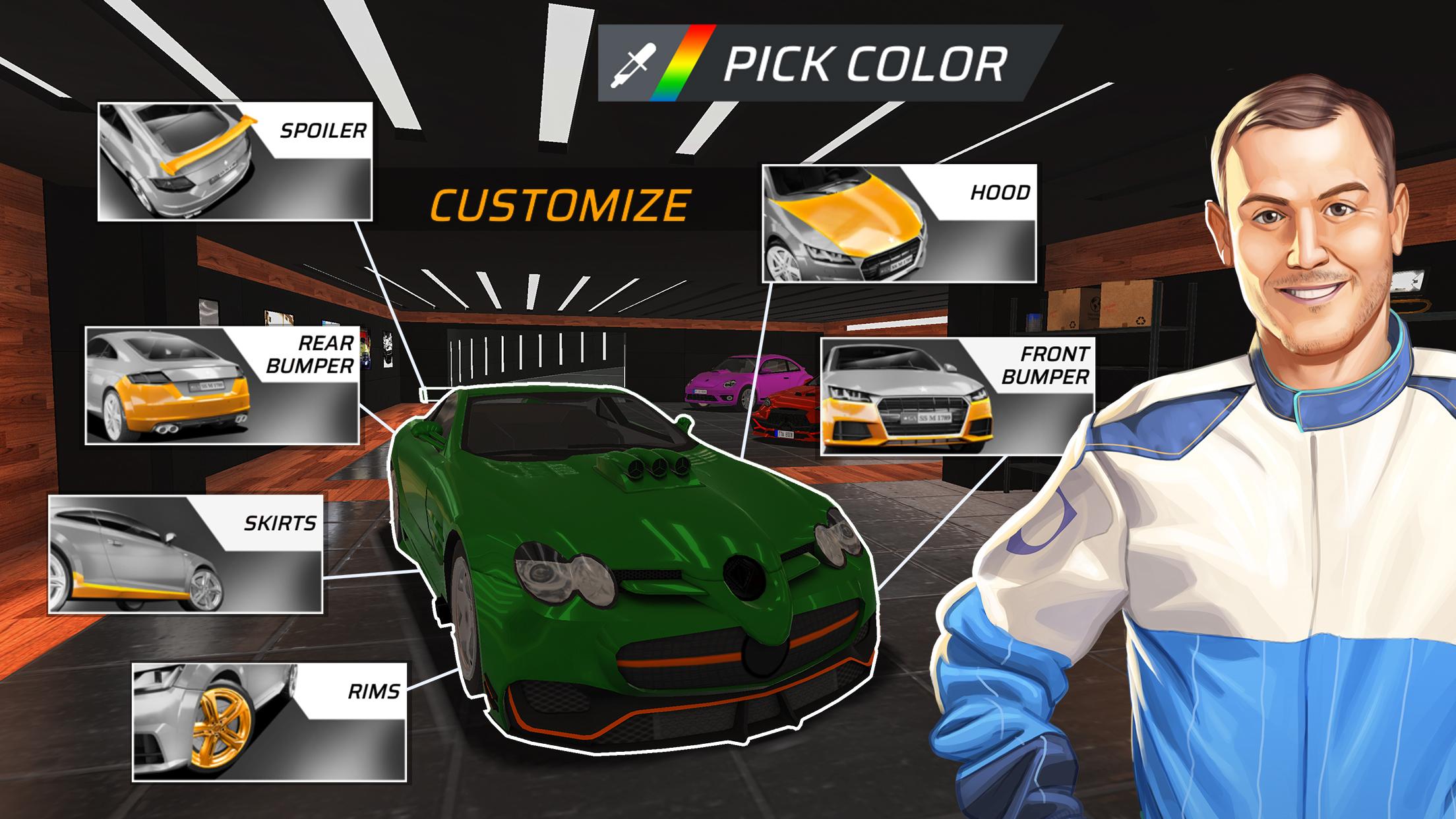 اسکرین شات 3 بازی Car Drivers Online: Fun City