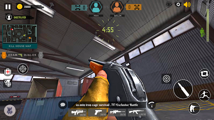 اسکرین شات 4 بازی Alone Shooter : 1v1 Offline Clash Squad 2021