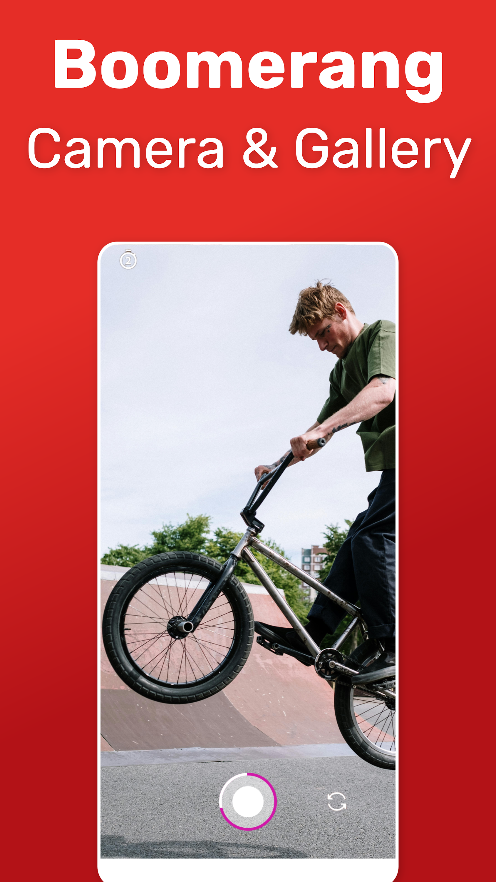 اسکرین شات 5 برنامه Boomerit Boomerang Video Maker