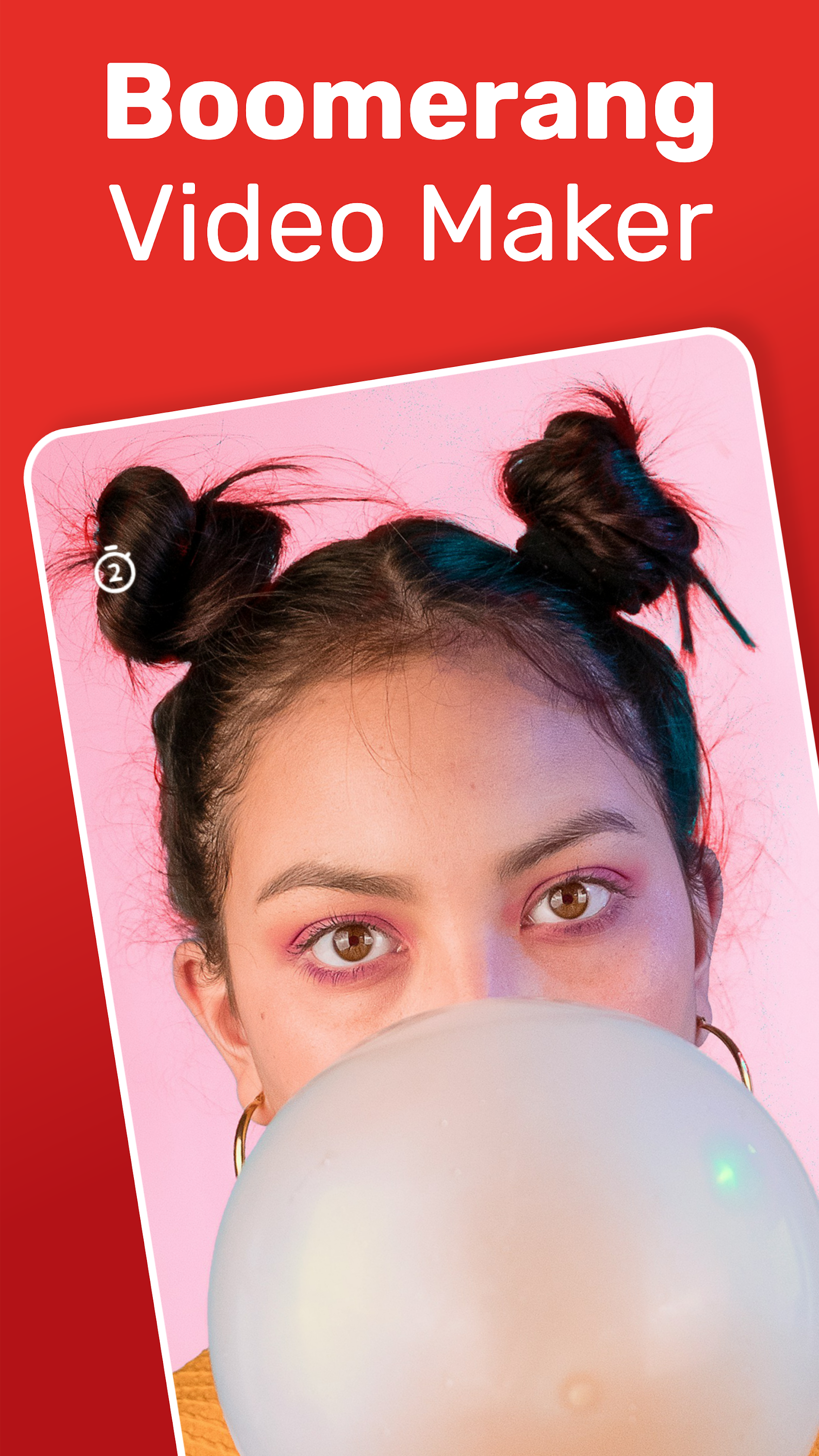 اسکرین شات 1 برنامه Boomerit Boomerang Video Maker