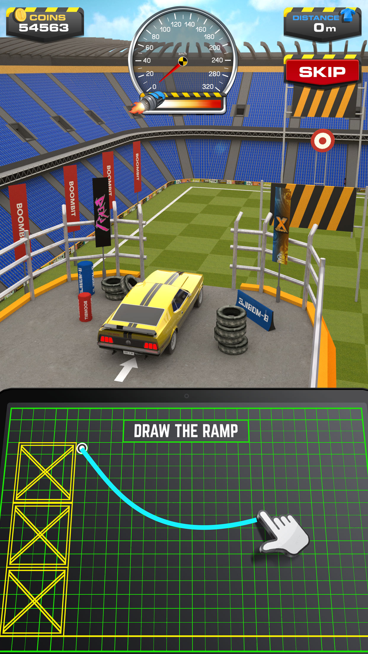 اسکرین شات 3 بازی Ramp Car Jumping