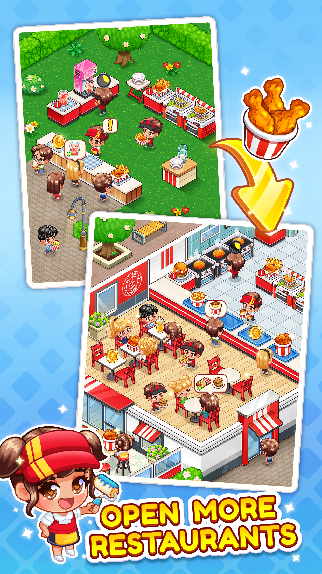اسکرین شات 4 بازی Billionaire Chef: Idle Tycoon