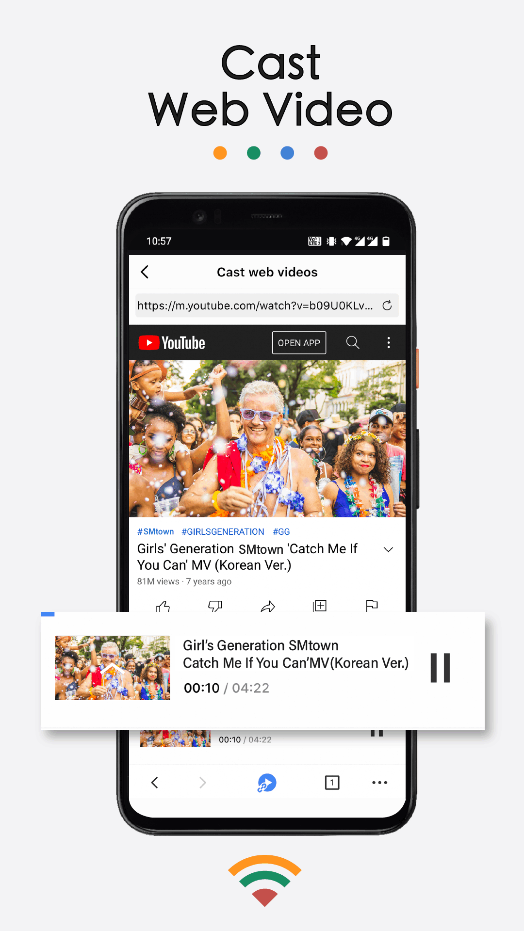 اسکرین شات 3 برنامه TV Cast for Chromecast