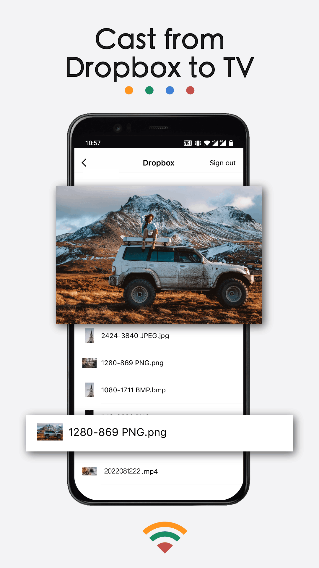 اسکرین شات 6 برنامه TV Cast for Chromecast