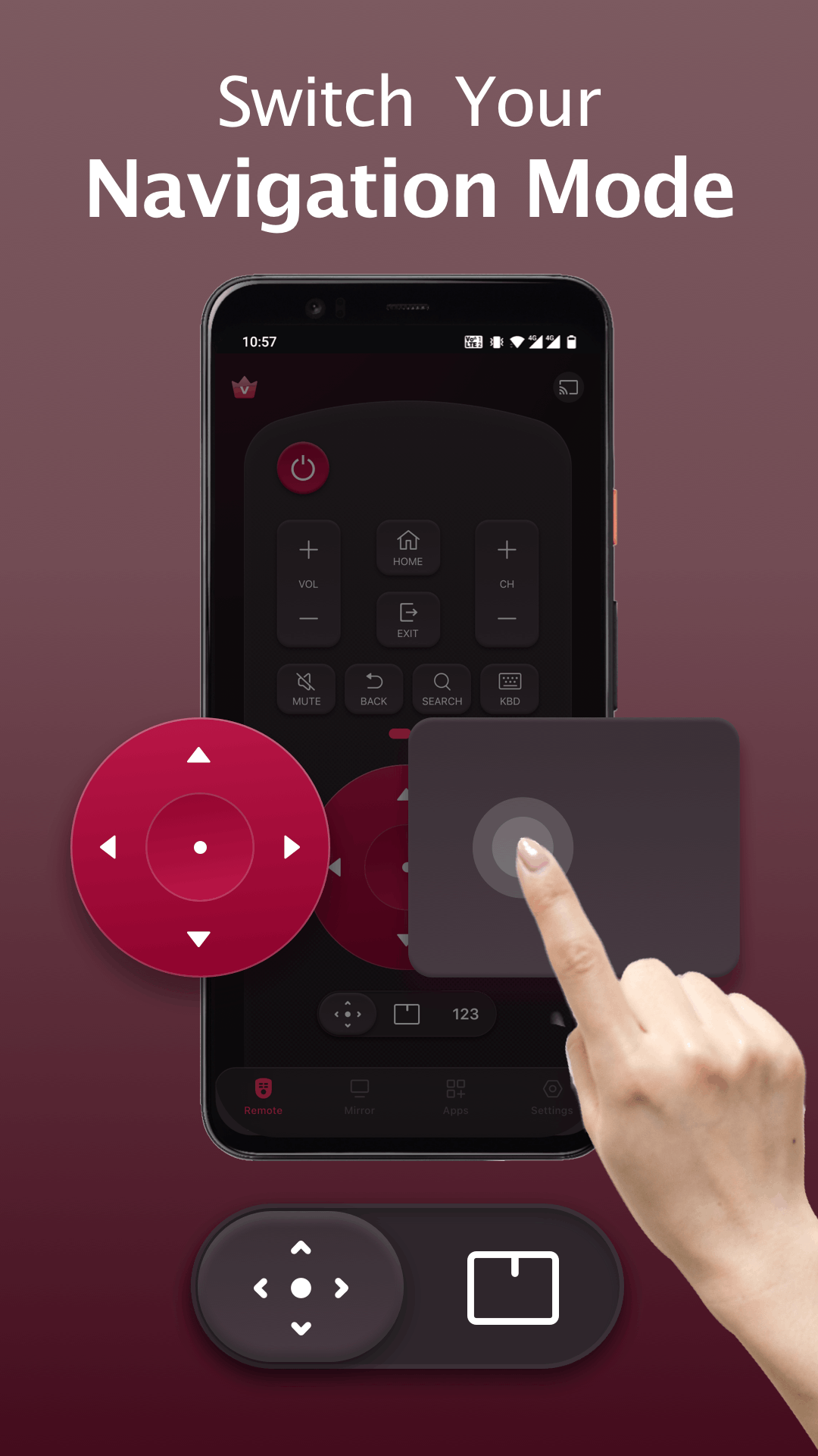 اسکرین شات 3 برنامه Remote for LG ThinG TV & webOS