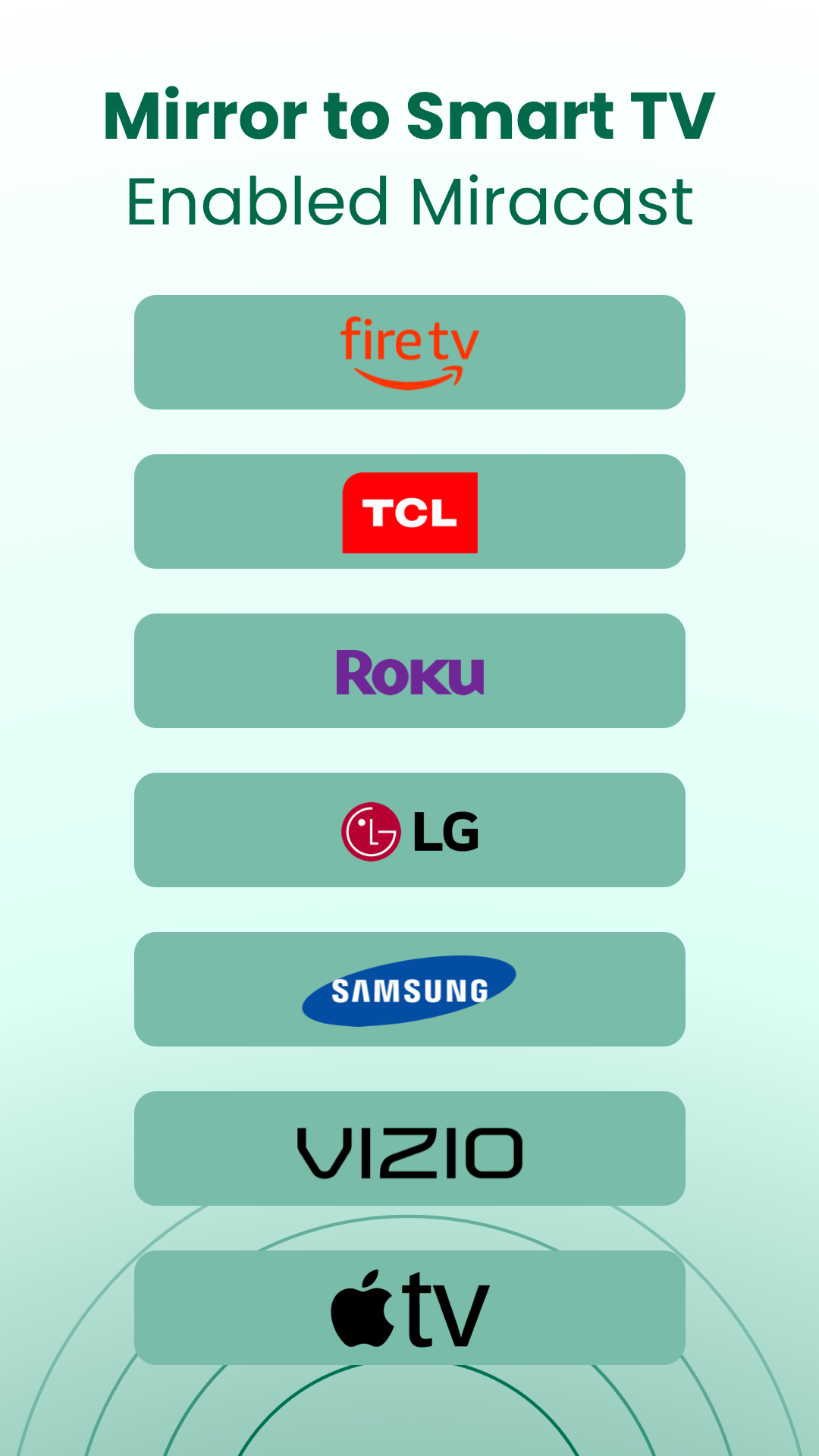 اسکرین شات 3 برنامه Miracast for Screen Mirroring