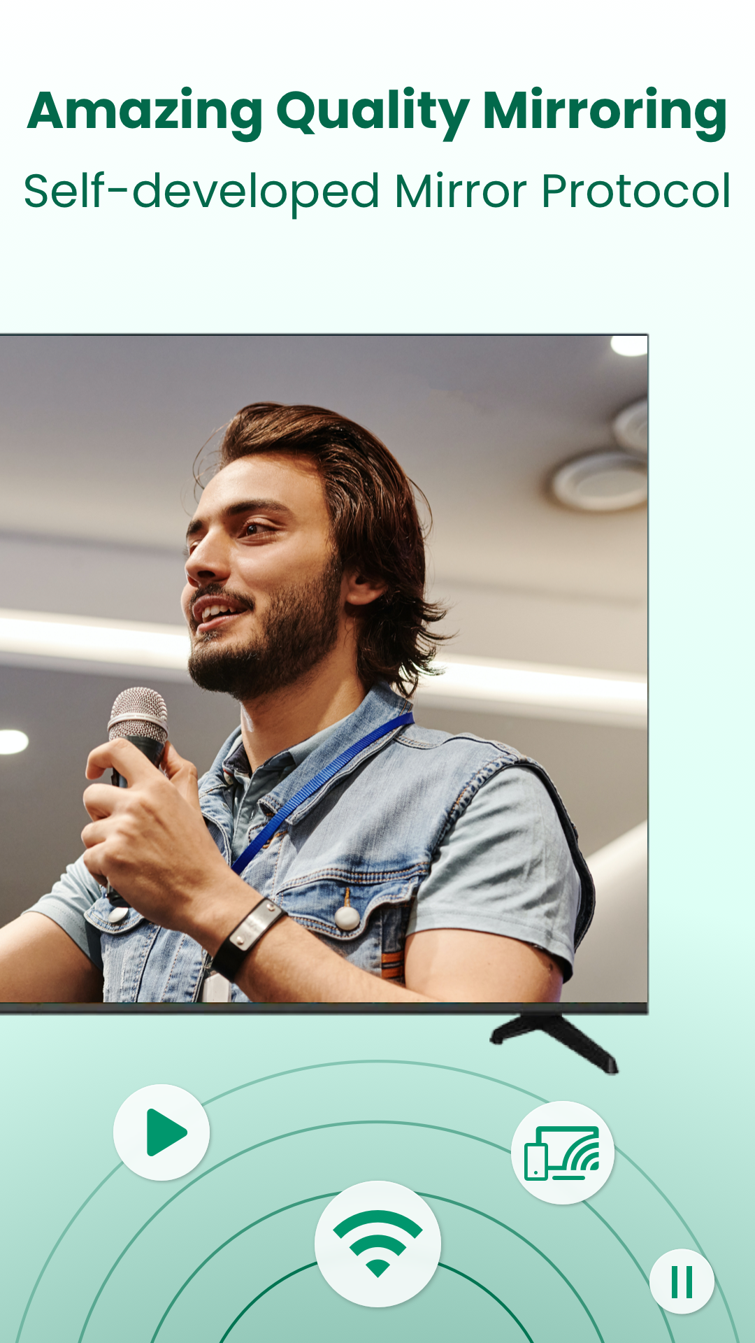اسکرین شات 2 برنامه Miracast for Screen Mirroring