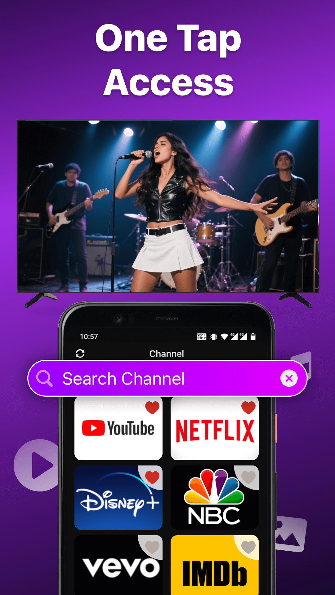 اسکرین شات 3 برنامه TV Remote control for All TV