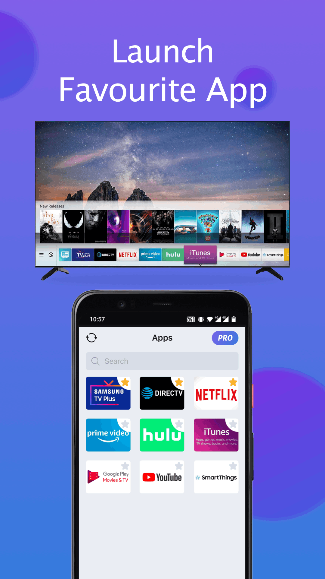 اسکرین شات 2 برنامه Remote for Smart Samsung TV