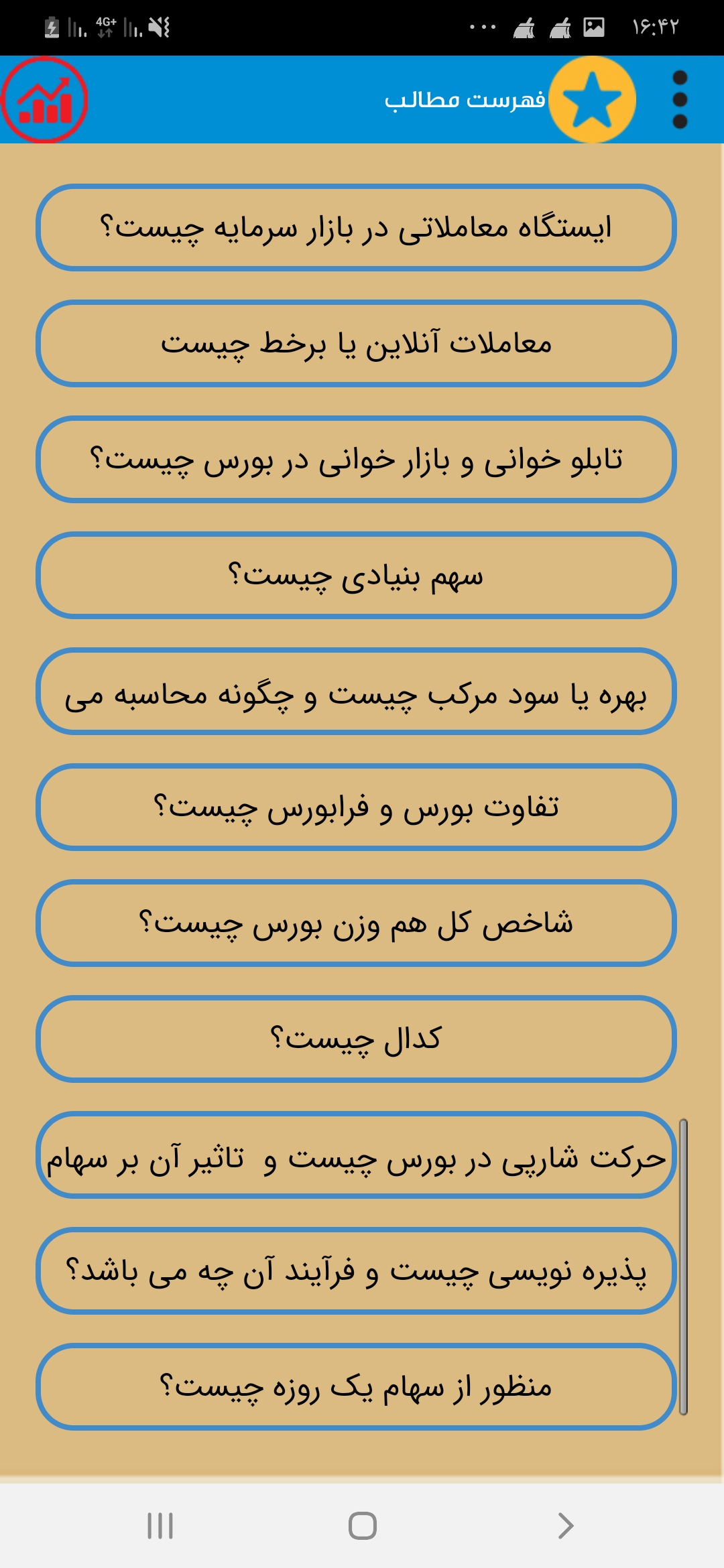 اسکرین شات 6 برنامه بورس از صفر تا صد