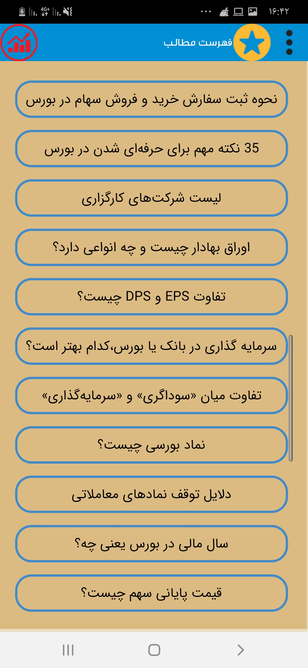 اسکرین شات 5 برنامه بورس از صفر تا صد