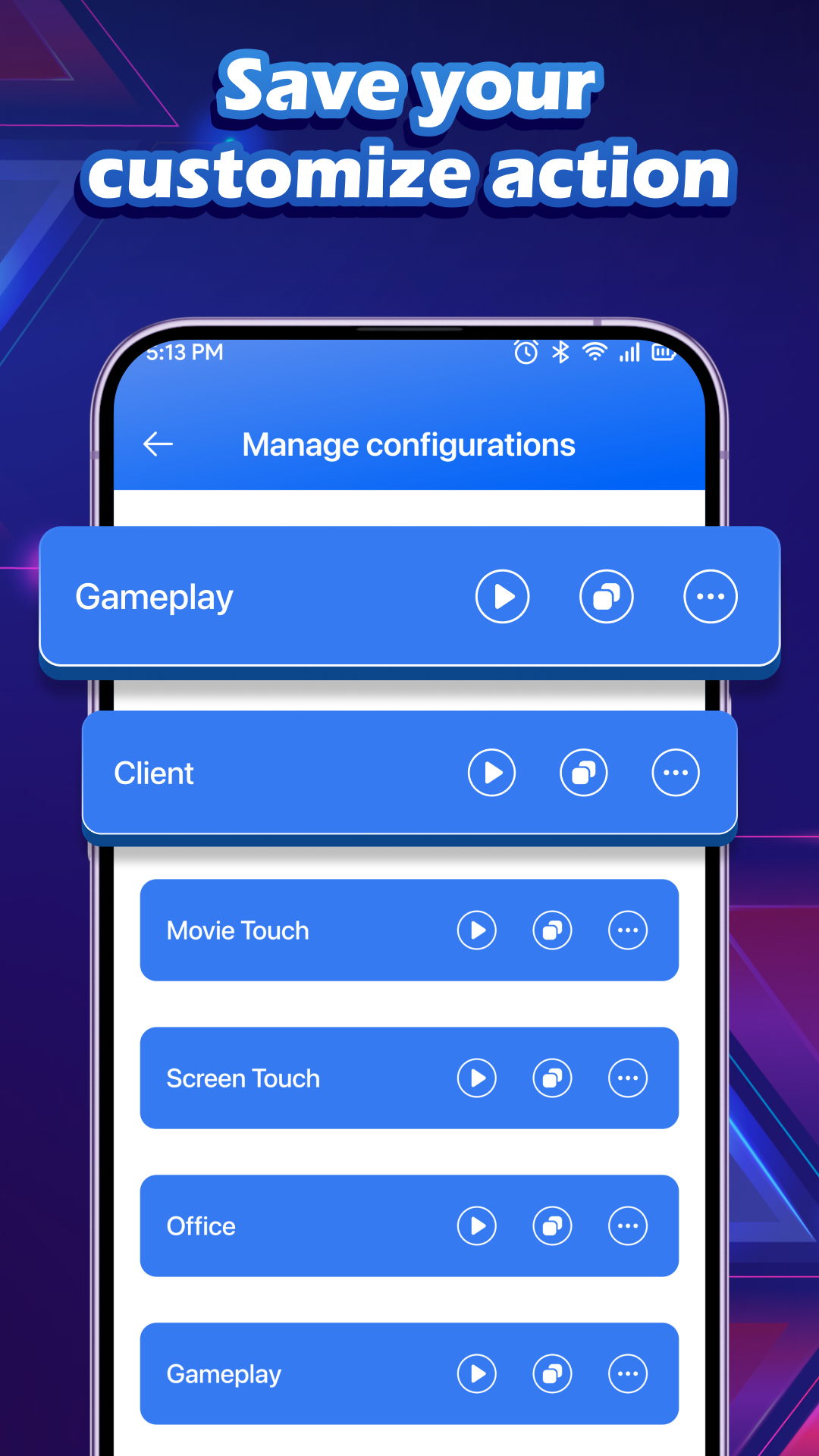 اسکرین شات 5 برنامه Auto Clicker Pro: Auto Tapper