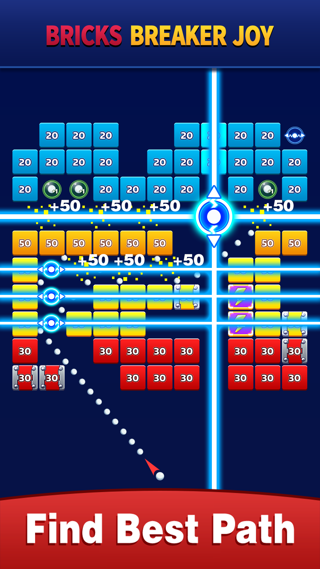اسکرین شات 4 بازی Bricks Breaker Joy
