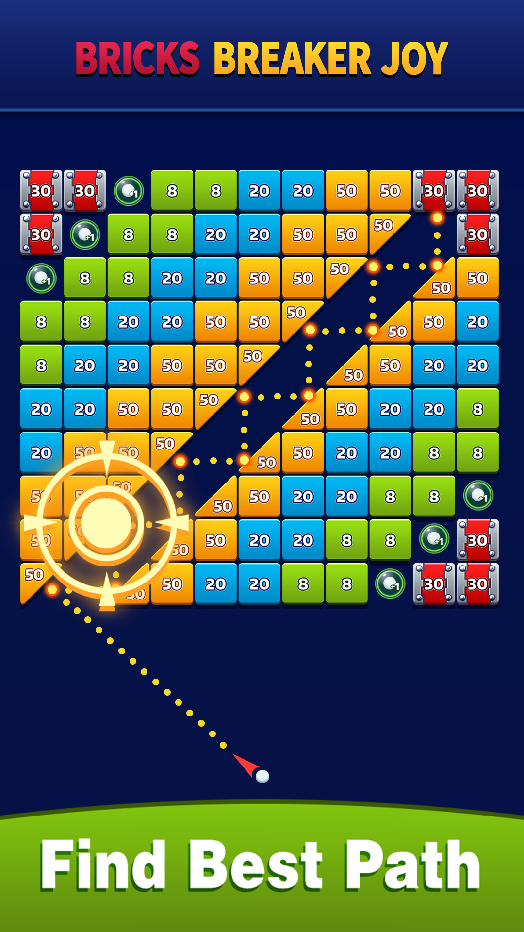 اسکرین شات 3 بازی Bricks Breaker Joy