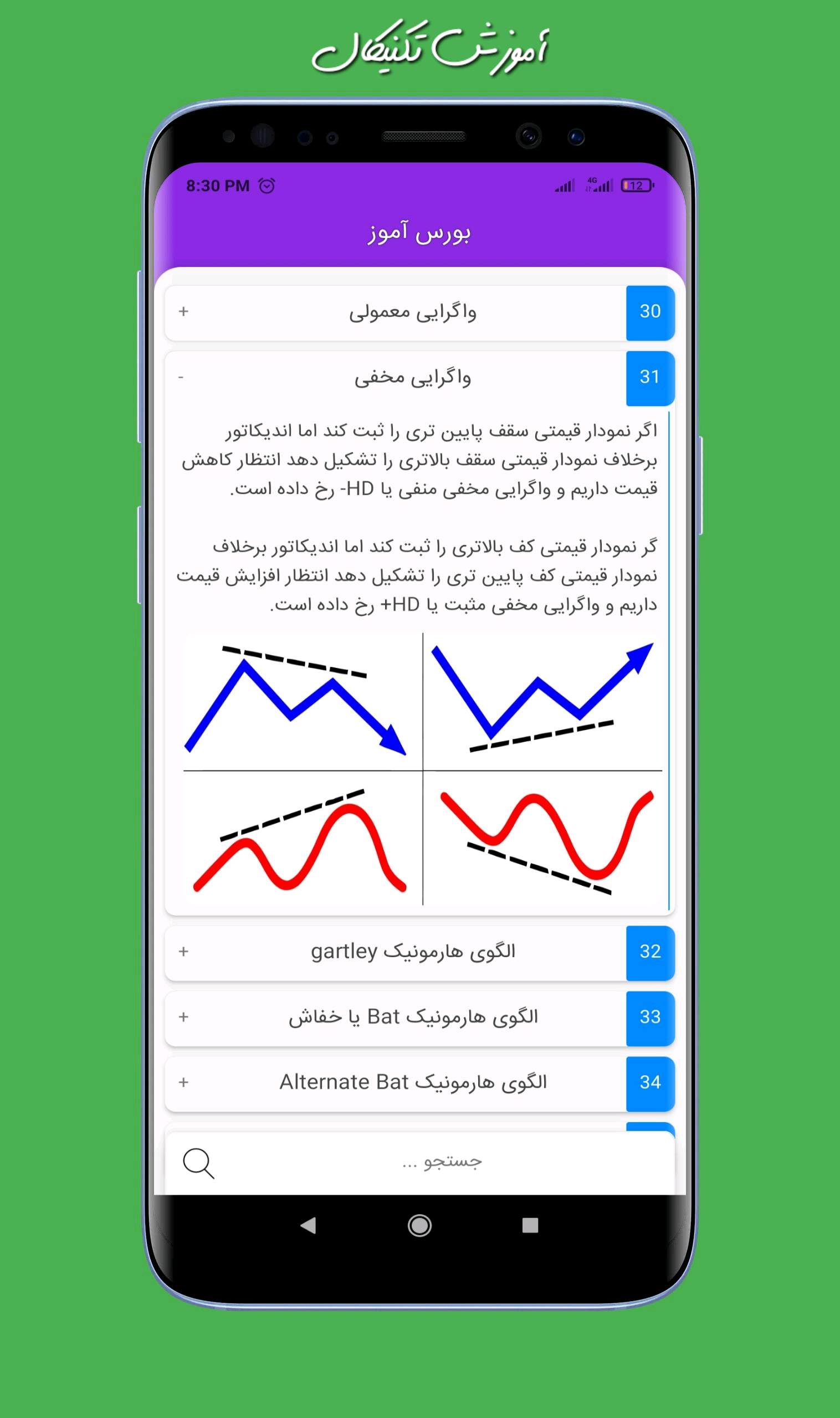 اسکرین شات 10 برنامه بورس آموز (جعبه ابزار بورسی)