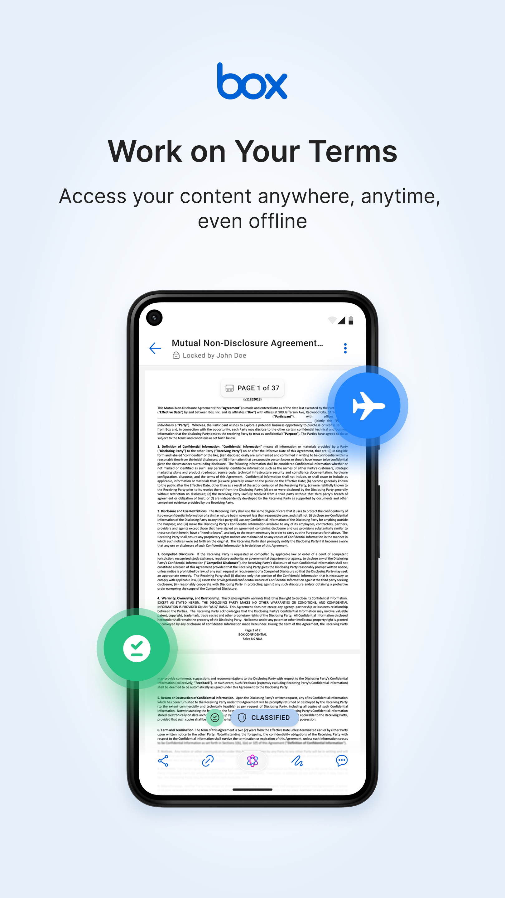 اسکرین شات 2 برنامه Box