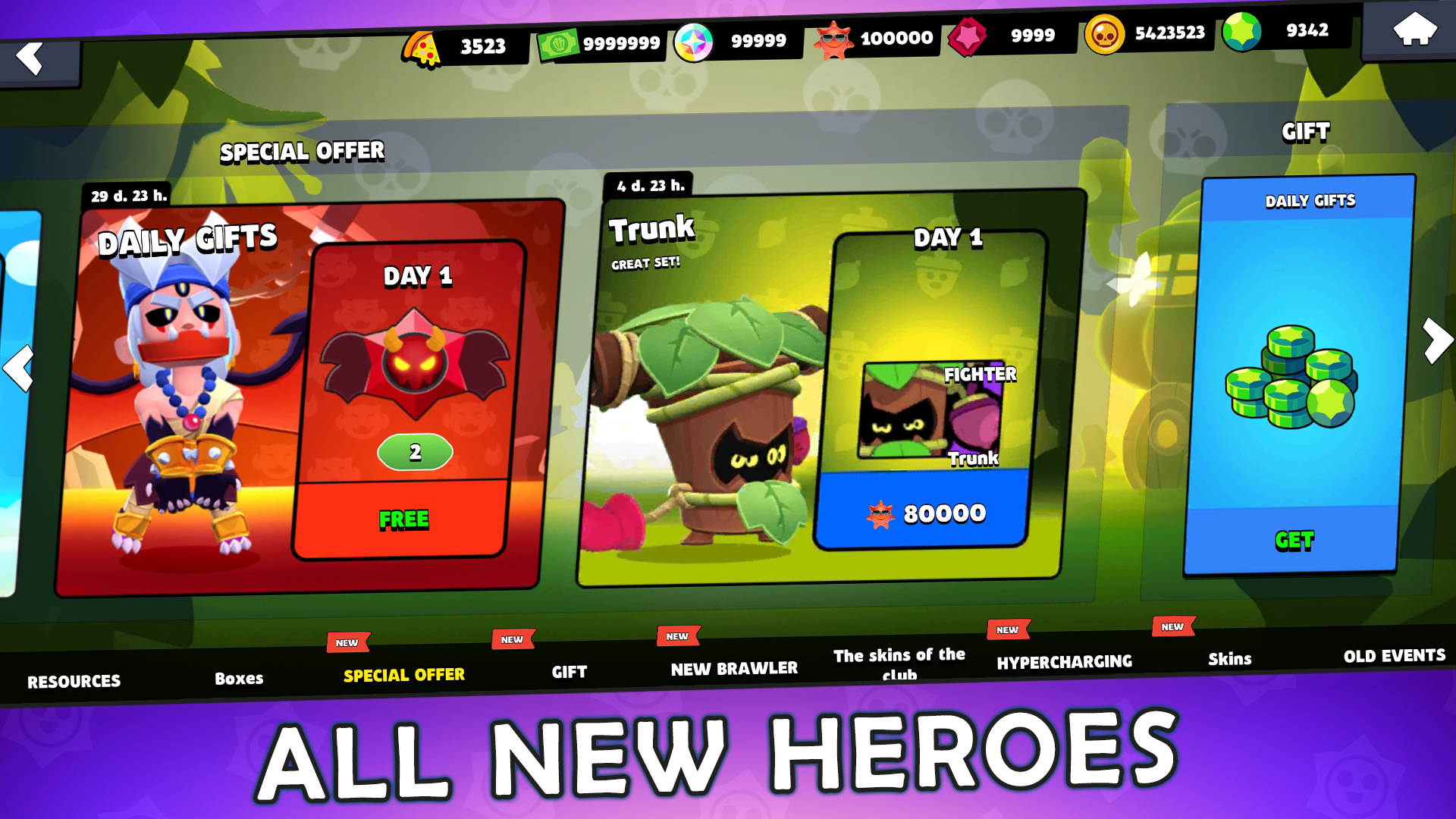اسکرین شات 4 بازی Box Simulator for Brawl Stars