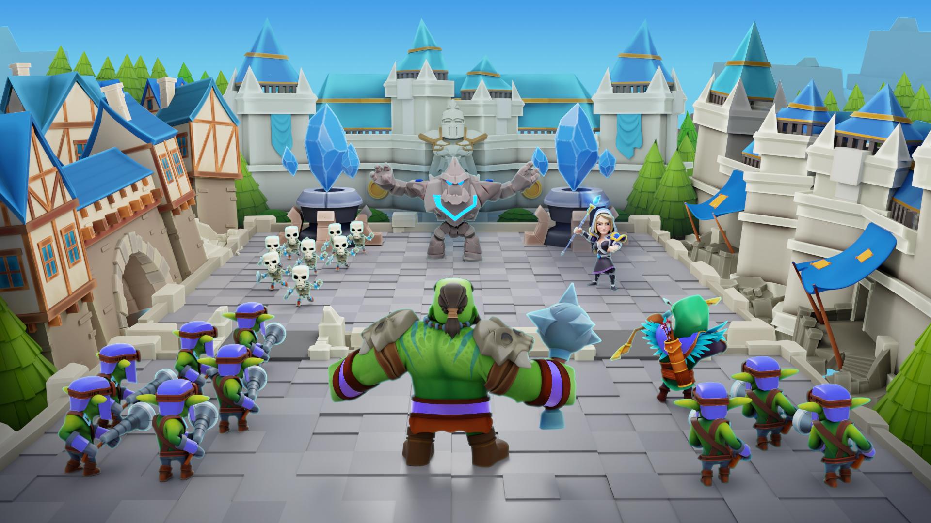اسکرین شات 1 بازی Clash of Wizards