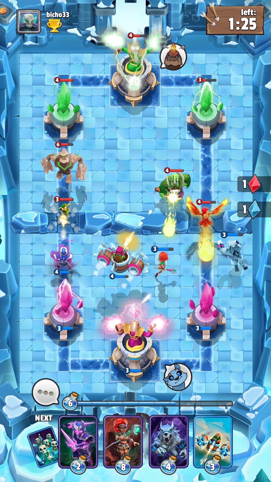 اسکرین شات 4 بازی Clash of Wizards