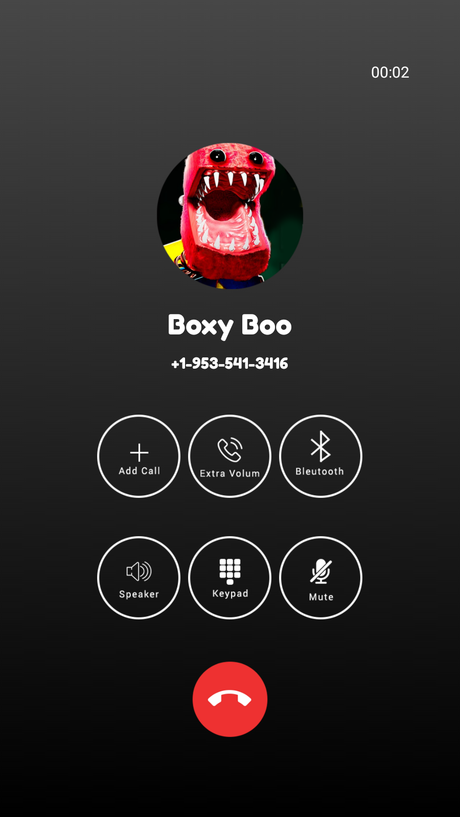 اسکرین شات برنامه Scary Boxy Boo Chat Video Call 3
