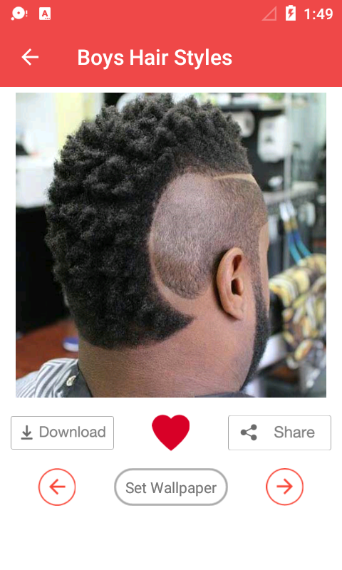 اسکرین شات 6 برنامه Latest Boys Hairstyle
