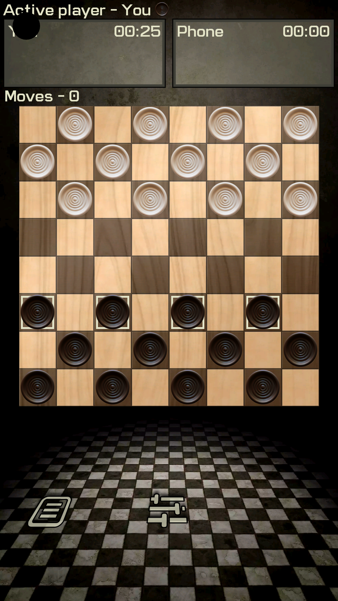 اسکرین شات 1 بازی Checkers Lords Online/Offline