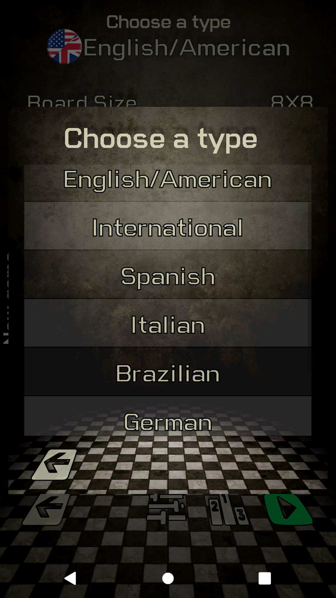 اسکرین شات 2 بازی Checkers Lords Online/Offline