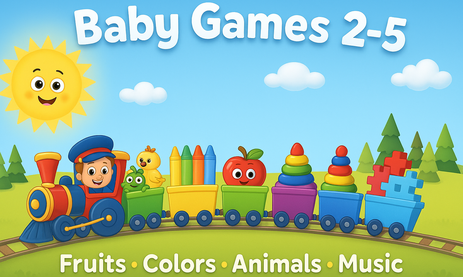 اسکرین شات 1 بازی Toddler & Baby Games ages 2-5