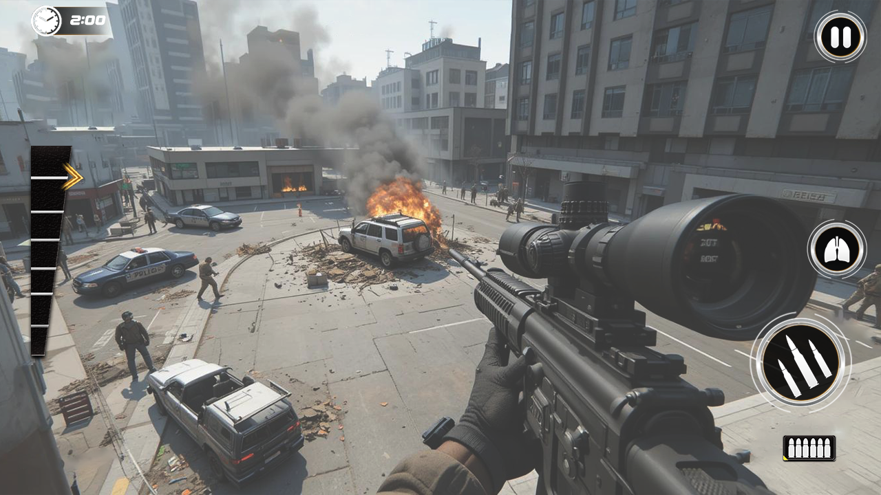 اسکرین شات 5 بازی Modern Sniper 3d Assassin