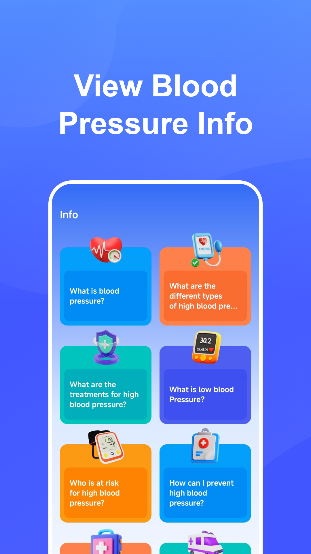 اسکرین شات 3 برنامه Blood Pressure