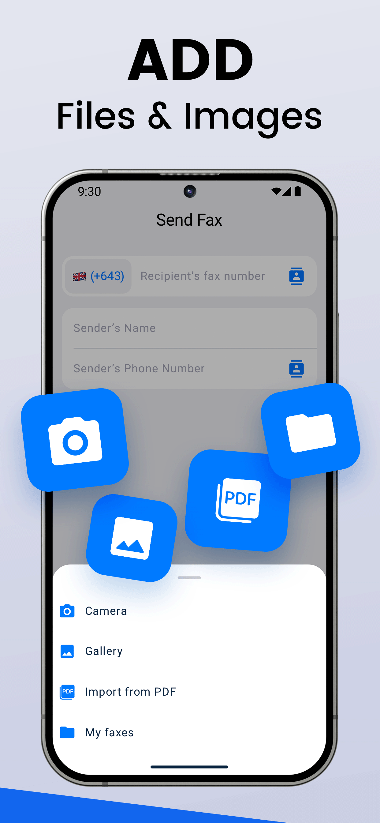 اسکرین شات 4 برنامه FaxFree: Send Faxes from Phone