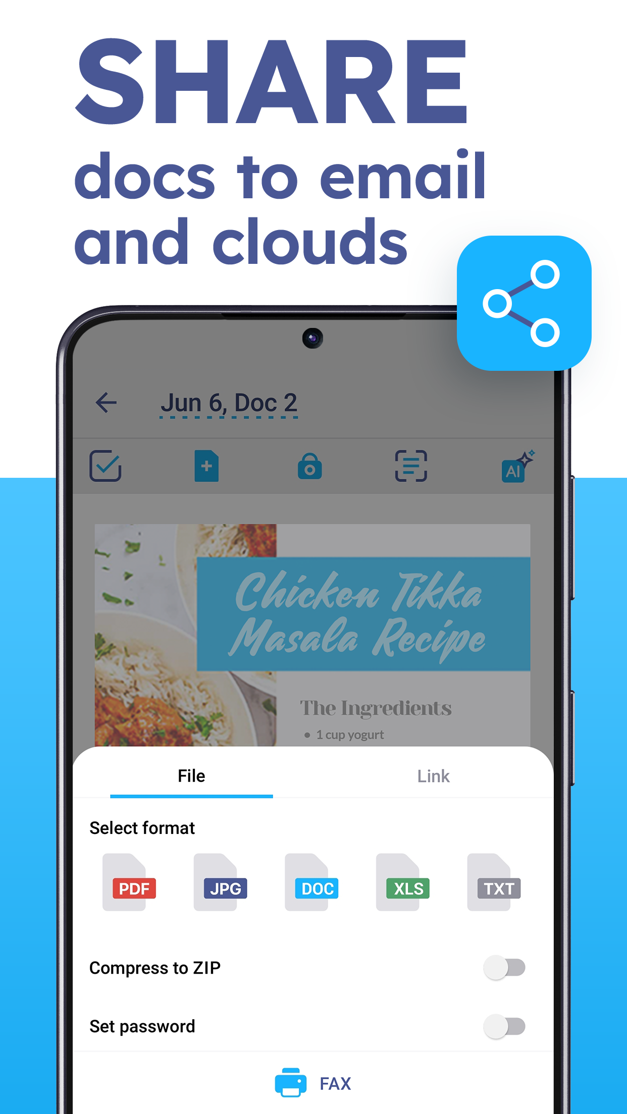 اسکرین شات 3 برنامه iScanner - PDF Scanner App