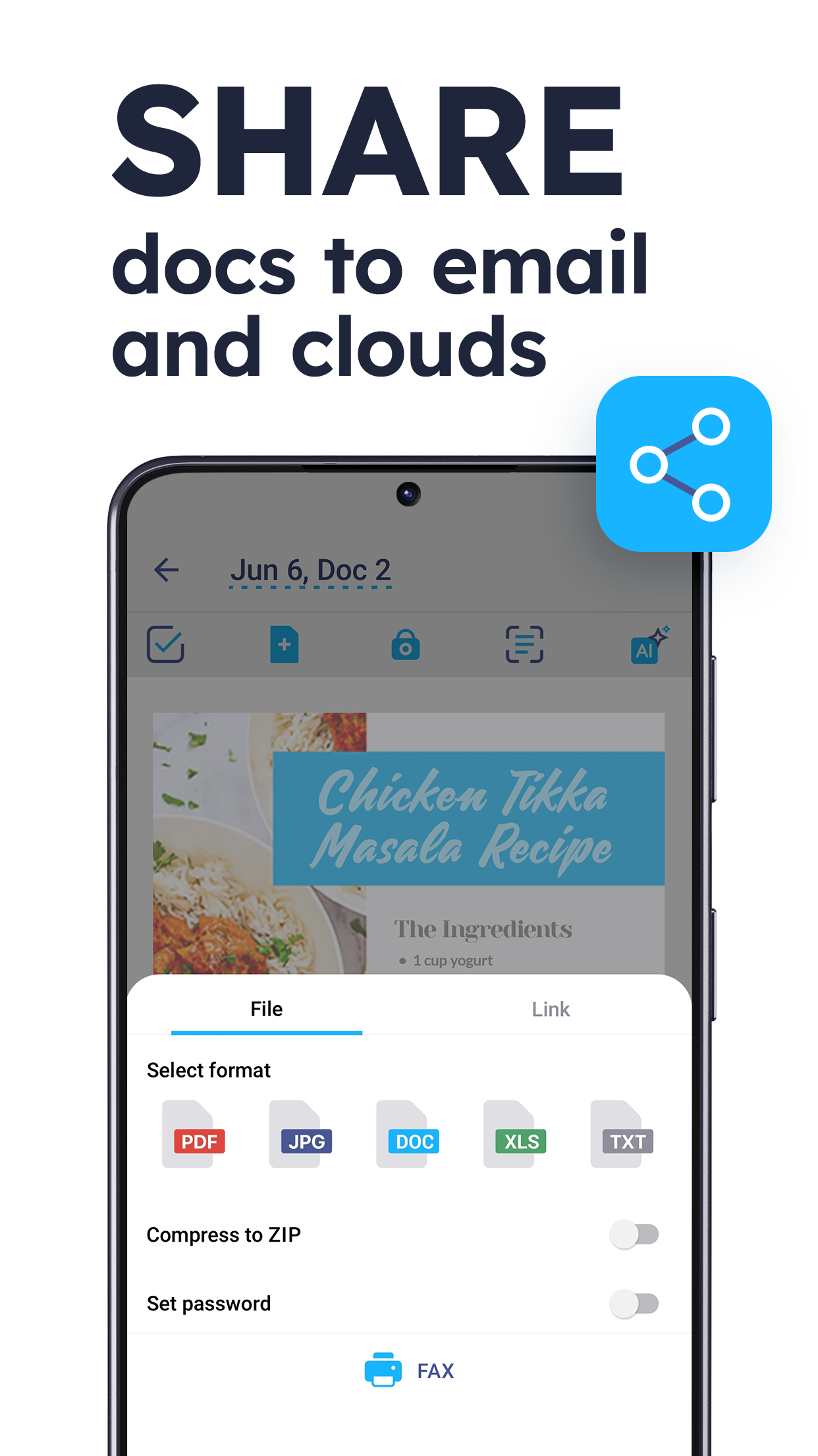 اسکرین شات 4 برنامه iScanner - PDF Scanner App