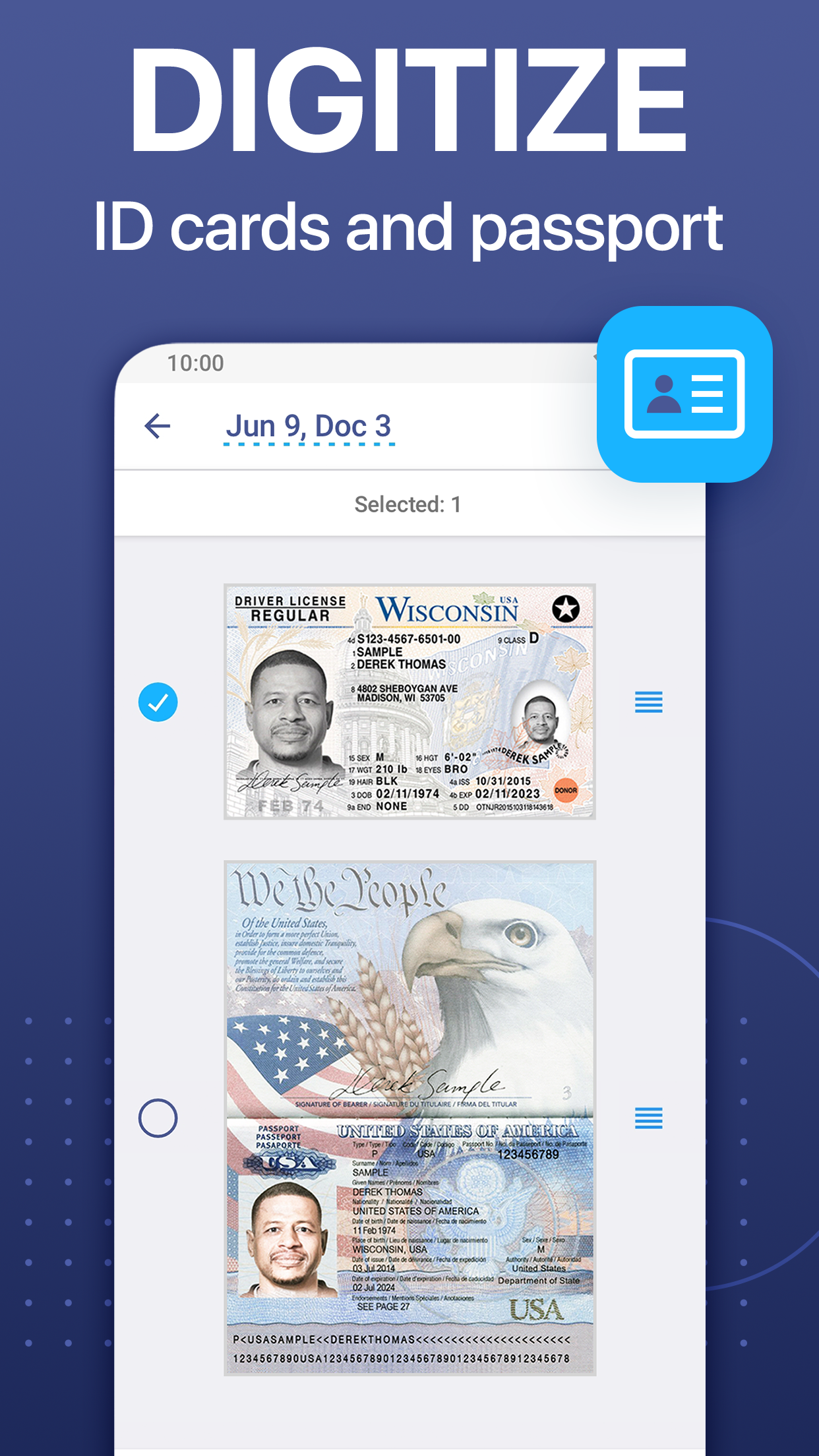 اسکرین شات 6 برنامه iScanner - PDF Scanner App