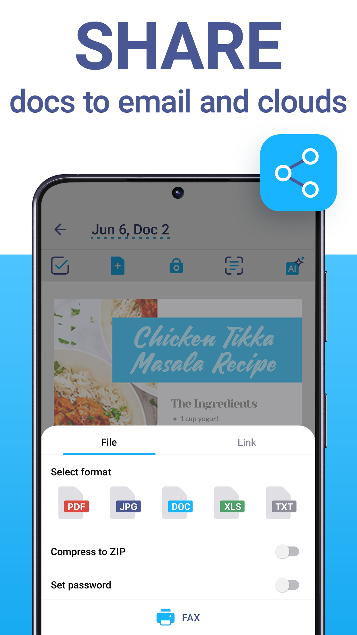 اسکرین شات 4 برنامه iScanner - PDF Scanner App