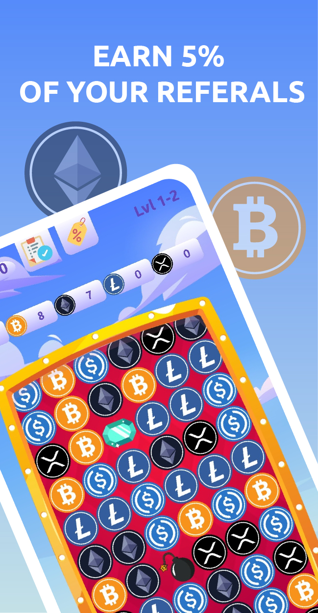 اسکرین شات 5 بازی CryptoRize - Earn BTC & SHIB