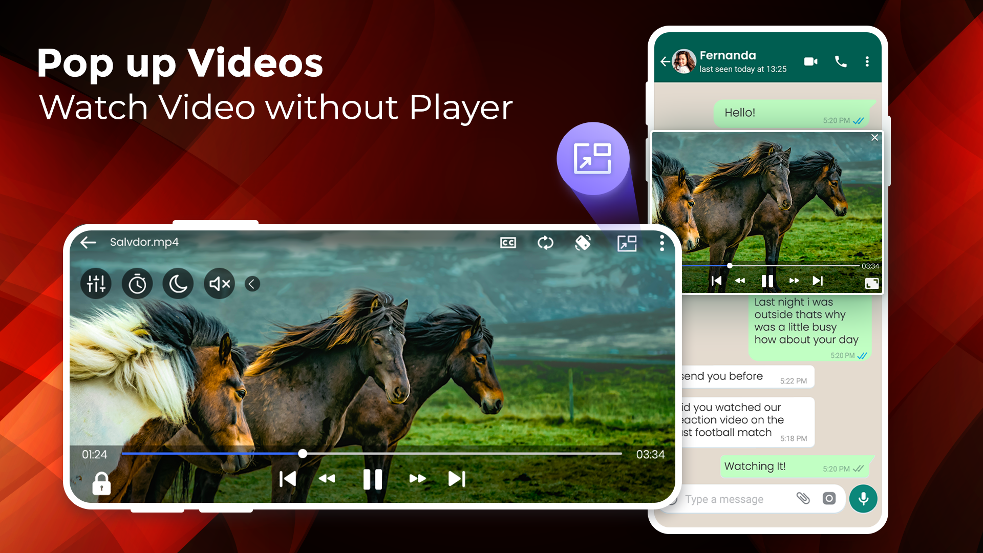 اسکرین شات 8 برنامه All Video Player Media Player