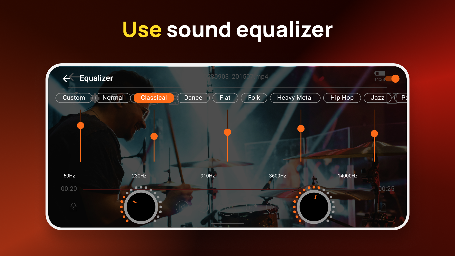 اسکرین شات 4 برنامه All Video Player Media Player