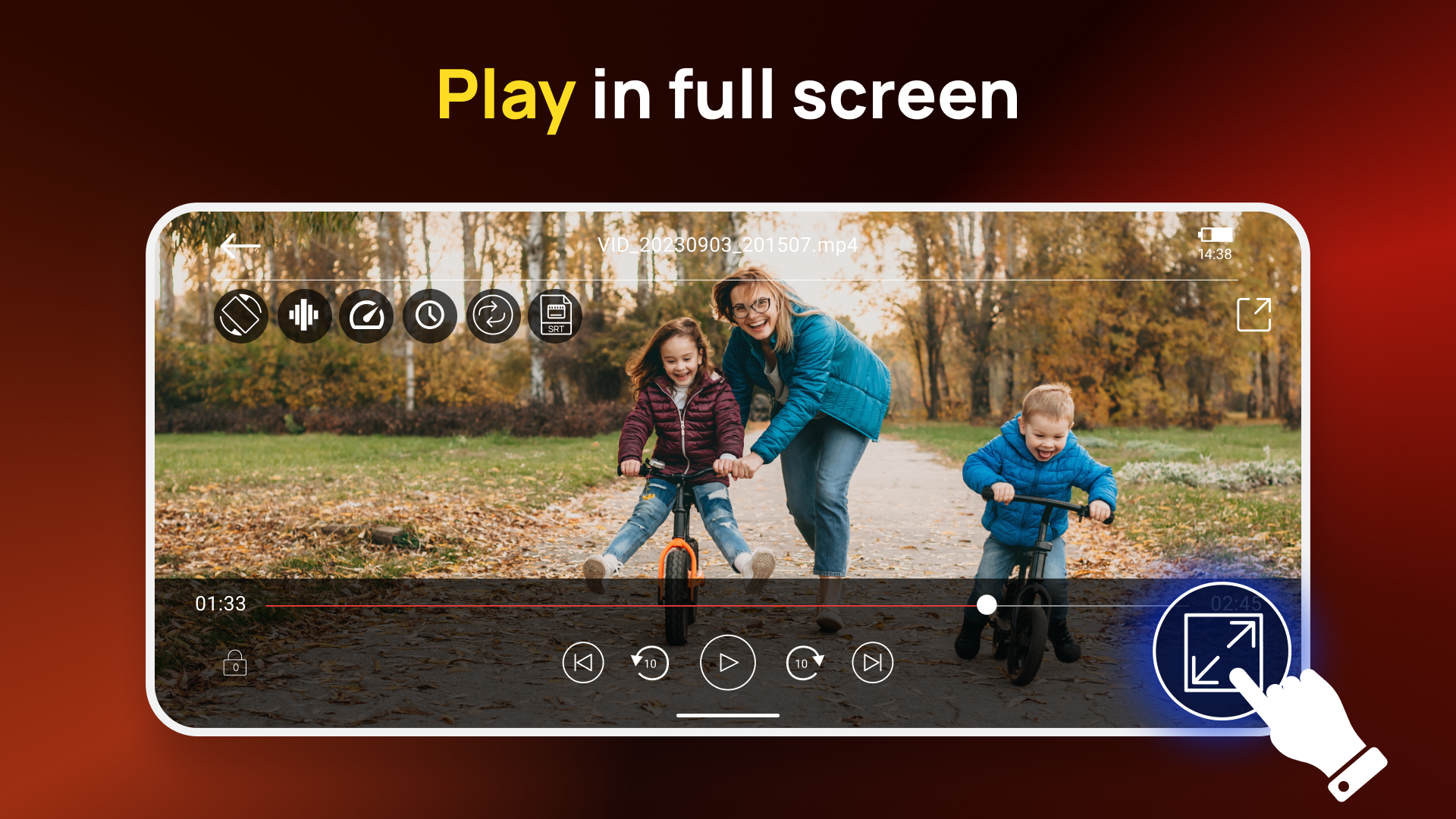 اسکرین شات 5 برنامه All Video Player Media Player