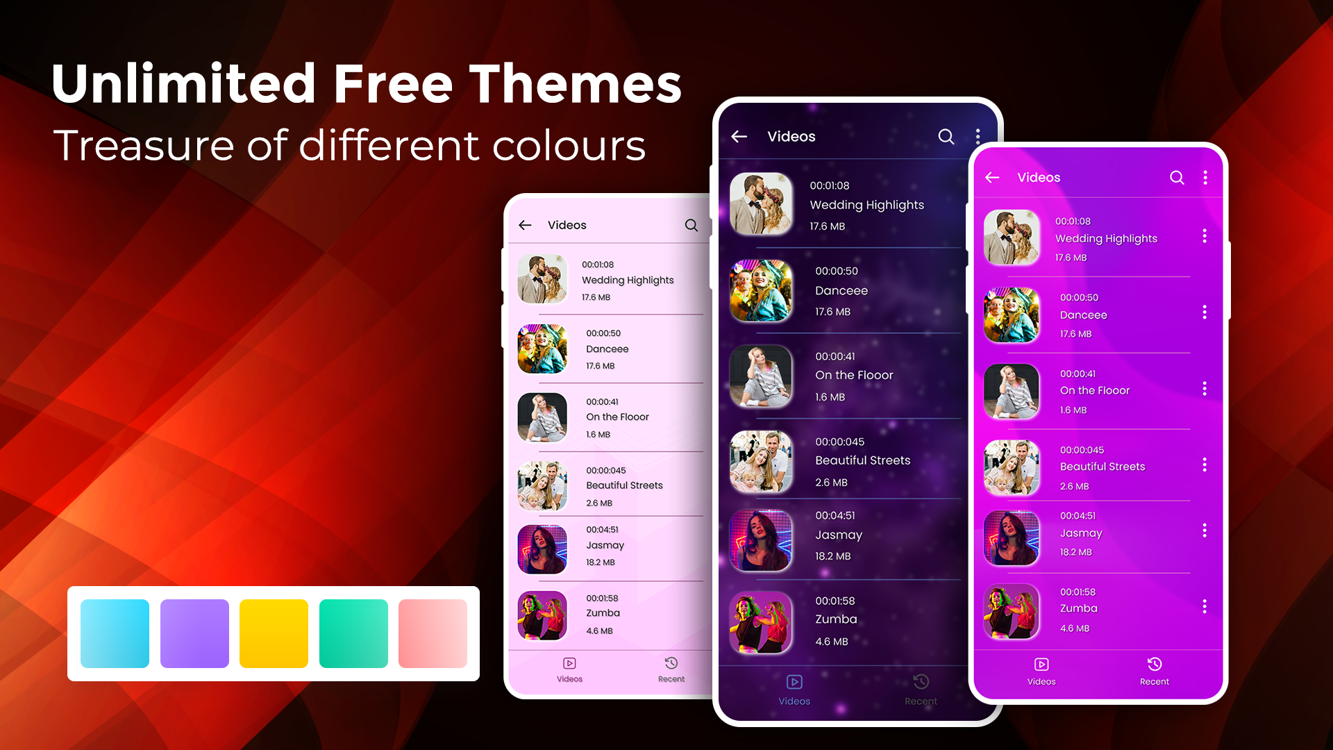 اسکرین شات 4 برنامه All Video Player Media Player