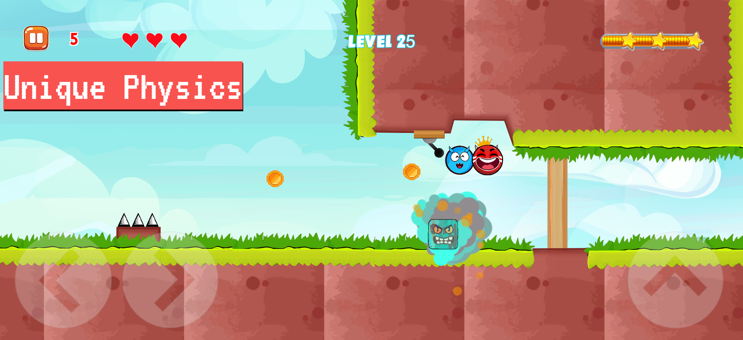 اسکرین شات 3 بازی Bounce Ball 4: Red Season 4
