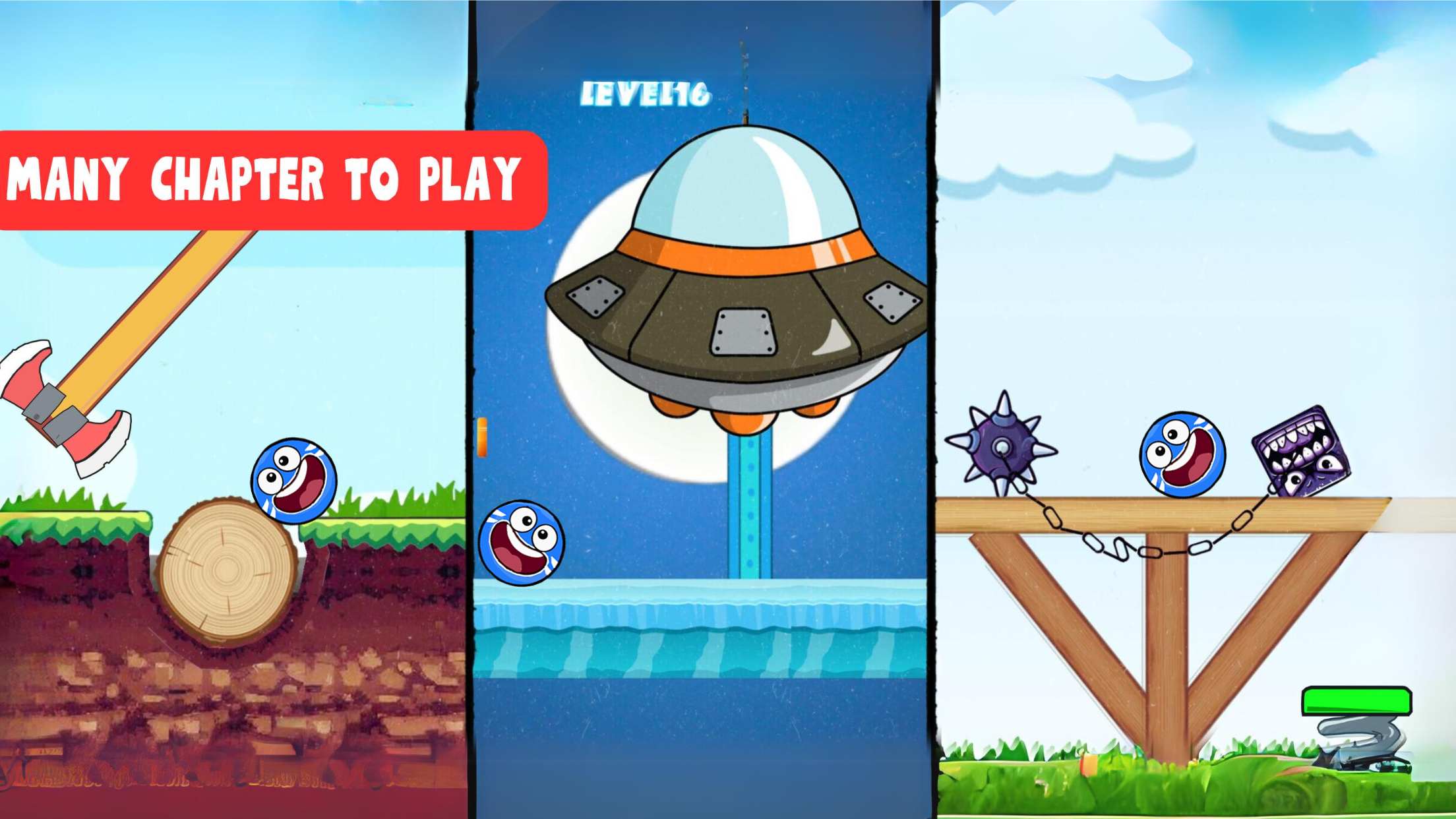 اسکرین شات 5 بازی Ball V - Red Bounce Ball 5
