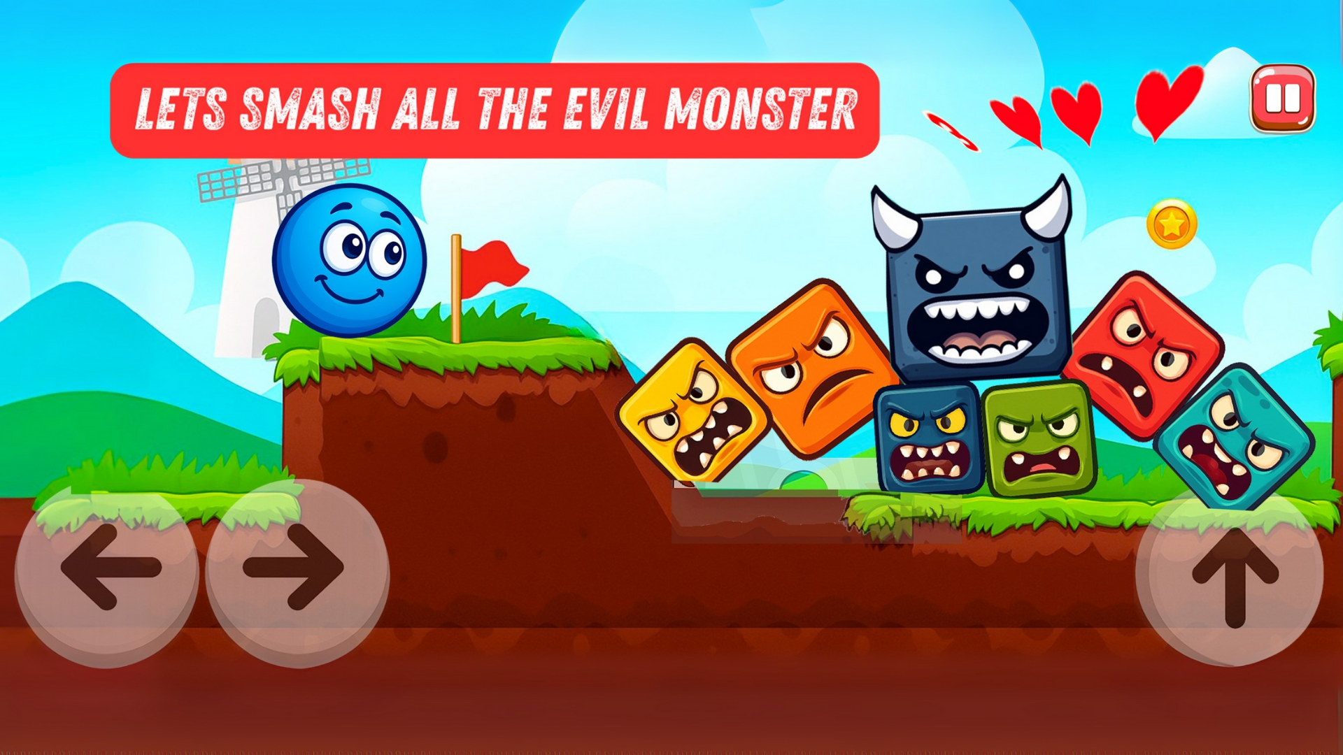 اسکرین شات 6 بازی red hero ball 4 - bounce jump