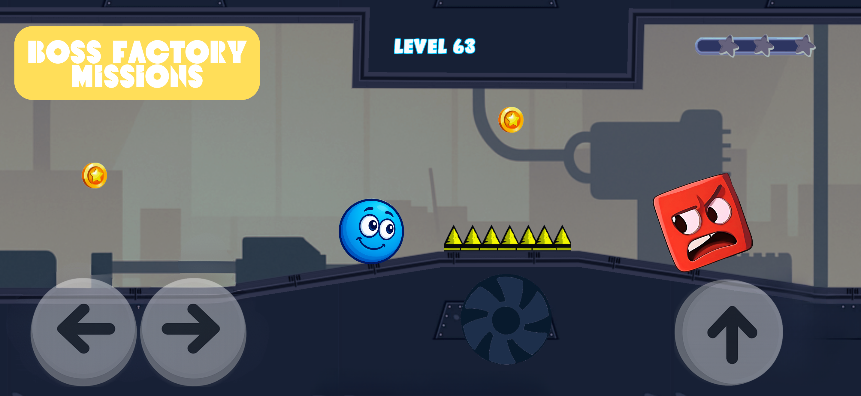اسکرین شات 6 بازی Red Hero 4: Ball Bounce Bosses