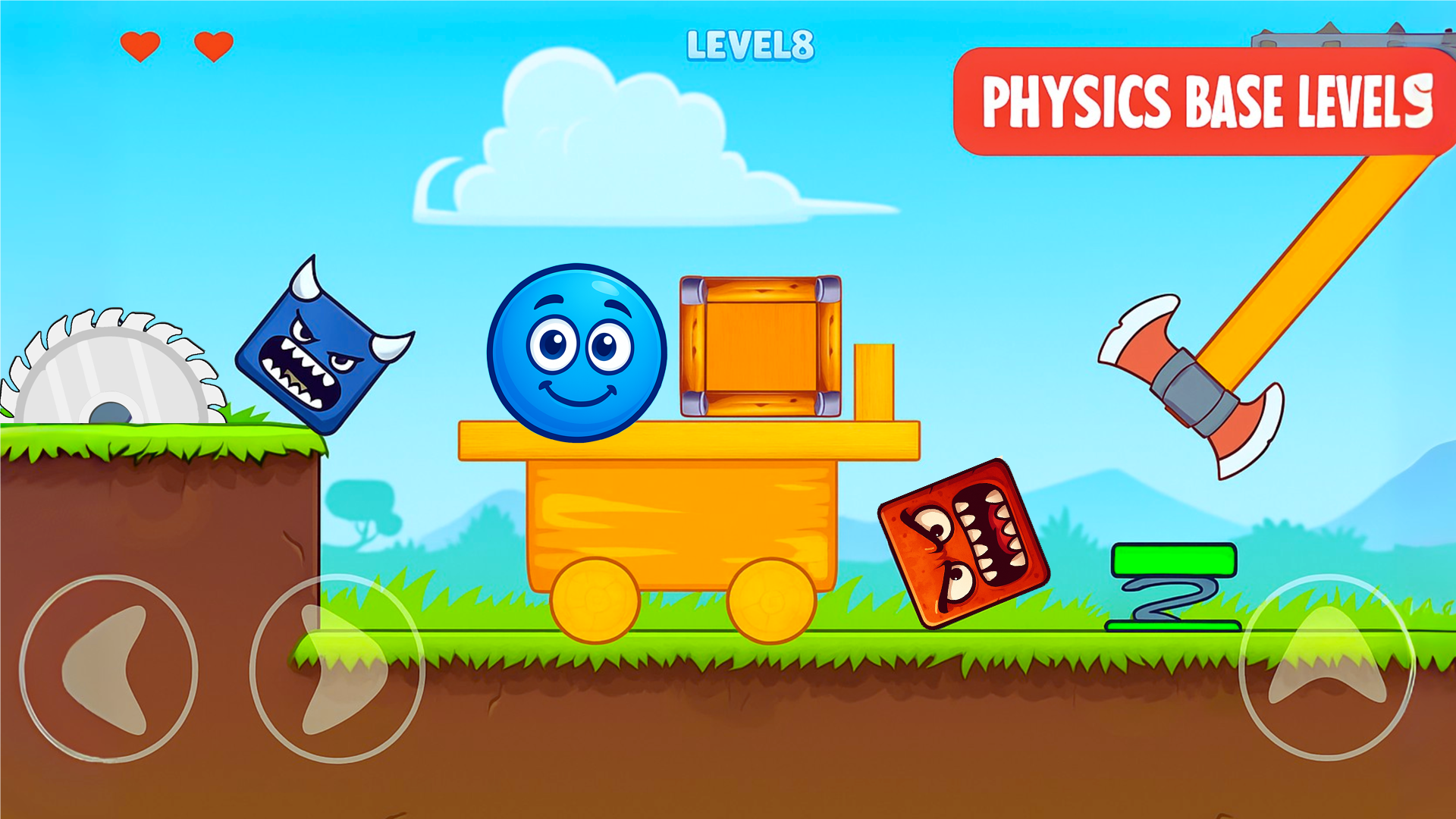 اسکرین شات 5 بازی red hero ball 4 - bounce jump