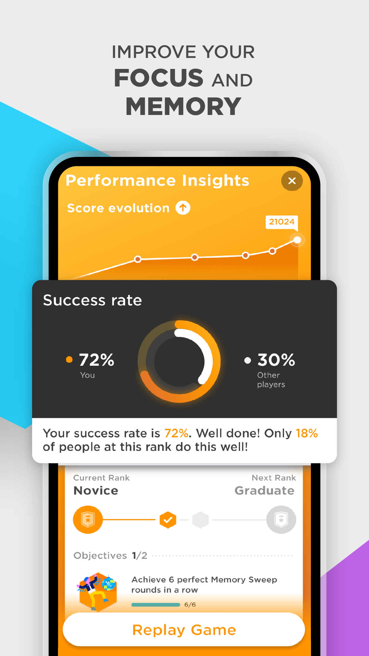 اسکرین شات 4 برنامه Peak – Brain Games & Training