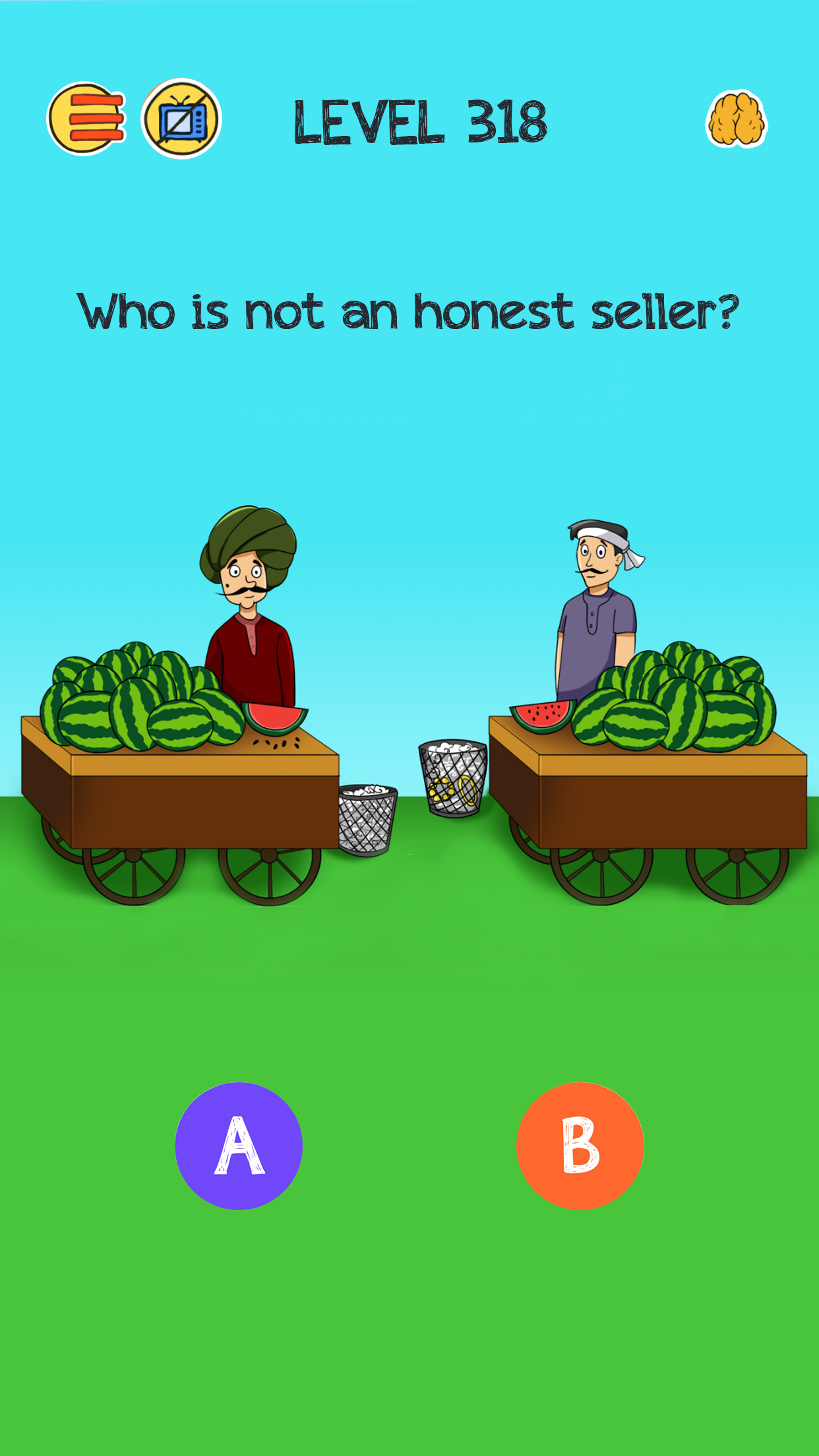 اسکرین شات 5 بازی Brain Who? Tricky Riddle Tests