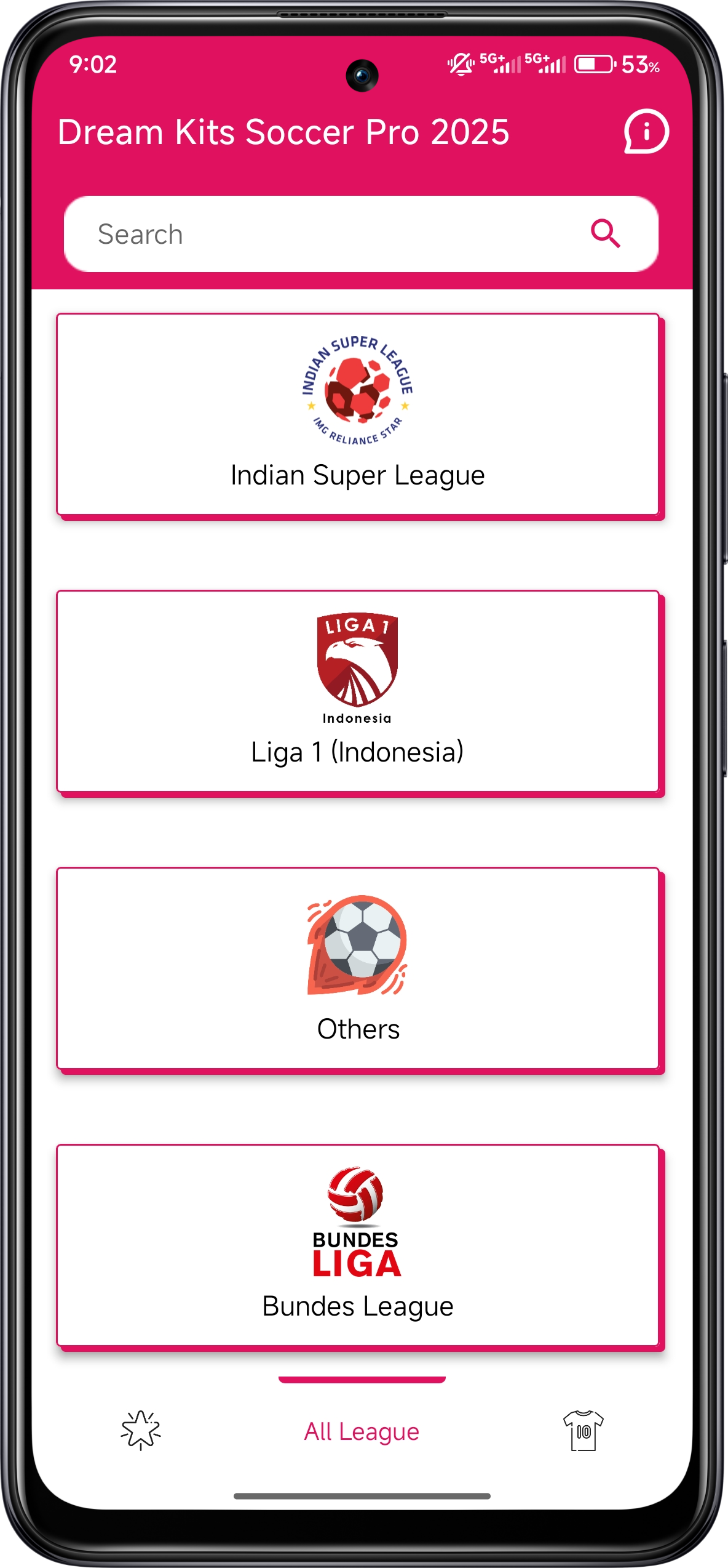 اسکرین شات 2 برنامه Dream Kits Soccer Pro 2025