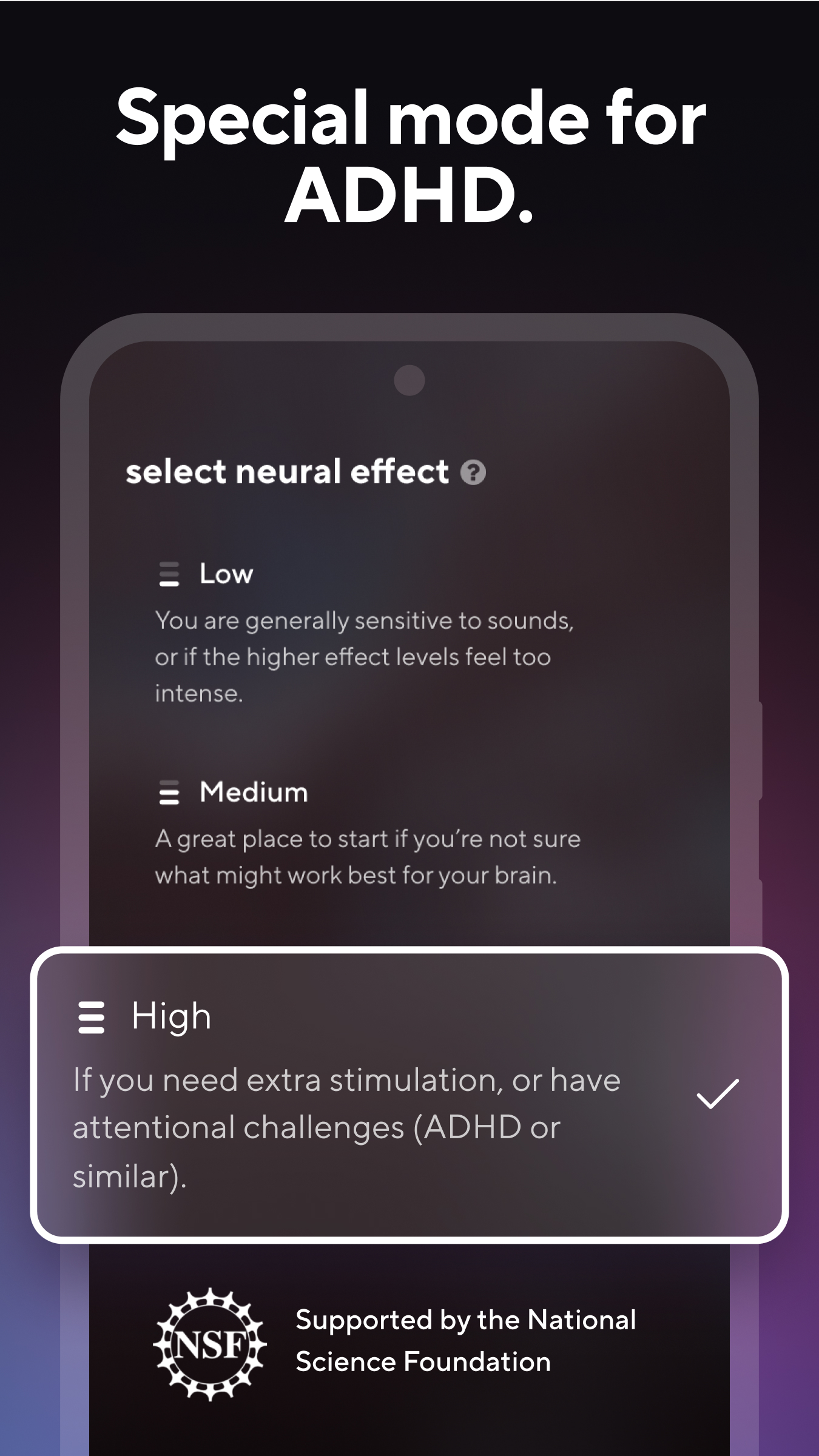 اسکرین شات 5 برنامه Music for Focus by Brain.fm